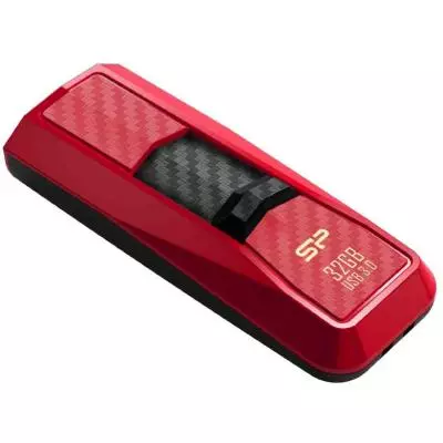 USB флеш накопитель Silicon Power 32Gb Blaze B50 Red USB 3.0 (SP032GBUF3B50V1R) - 2 USB флеш накопитель Silicon Power 32Gb Blaze B50 Red USB 3.0 (SP032GBUF3B50V1R) - 2