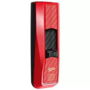 USB флеш накопитель Silicon Power 32Gb Blaze B50 Red USB 3.0 (SP032GBUF3B50V1R)