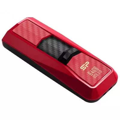 USB флеш накопитель Silicon Power 64Gb Blaze B50 Red USB 3.0 (SP064GBUF3B50V1R) - 2 USB флеш накопитель Silicon Power 64Gb Blaze B50 Red USB 3.0 (SP064GBUF3B50V1R) - 2