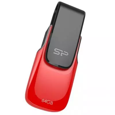 USB флеш накопитель Silicon Power 64Gb Ultima U31 Red USB 2.0 (SP064GBUF2U31V1R) - 1
