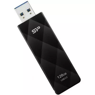 USB флеш накопитель Silicon Power 128GB Blaze B20 Black USB 3.0 (SP128GBUF3B20V1K) - 2 USB флеш накопитель Silicon Power 128GB Blaze B20 Black USB 3.0 (SP128GBUF3B20V1K) - 2