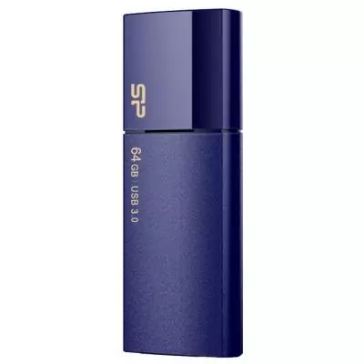 USB флеш накопитель Silicon Power 64GB Blaze B05 Deep Blue USB 3.0 (SP064GBUF3B05V1D) - 1 USB флеш накопитель Silicon Power 64GB Blaze B05 Deep Blue USB 3.0 (SP064GBUF3B05V1D) - 1