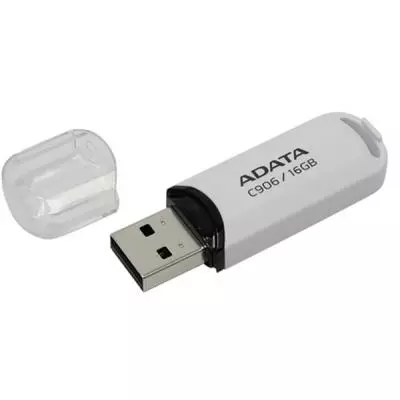 USB флеш накопитель ADATA 16Gb C906 White USB 2.0 (AC906-16G-RWH) - 2 USB флеш накопитель ADATA 16Gb C906 White USB 2.0 (AC906-16G-RWH) - 2