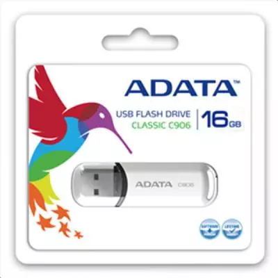USB флеш накопитель ADATA 16Gb C906 White USB 2.0 (AC906-16G-RWH) - 4 USB флеш накопитель ADATA 16Gb C906 White USB 2.0 (AC906-16G-RWH) - 4