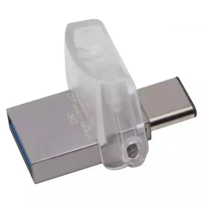 USB флеш накопитель Kingston 32GB DataTraveler microDuo 3C USB 3.1 (DTDUO3C/32GB) - 3 USB флеш накопитель Kingston 32GB DataTraveler microDuo 3C USB 3.1 (DTDUO3C/32GB) - 3