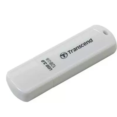 USB флеш накопитель Transcend 128GB JetFlash 730 White USB 3.0 (TS128GJF730) - 1 USB флеш накопитель Transcend 128GB JetFlash 730 White USB 3.0 (TS128GJF730) - 1