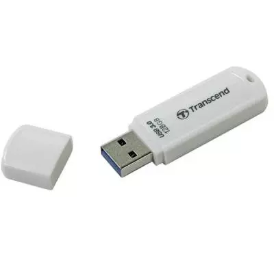 USB флеш накопитель Transcend 128GB JetFlash 730 White USB 3.0 (TS128GJF730) - 3 USB флеш накопитель Transcend 128GB JetFlash 730 White USB 3.0 (TS128GJF730) - 3