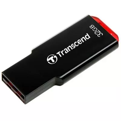 USB флеш накопитель Transcend 32GB JetFlash 310 Black USB 2.0 (TS32GJF310) - 1