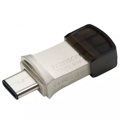 USB флеш накопитель Transcend 32GB JetFlash 890S Silver USB 3.1 (TS32GJF890S) - 2 USB флеш накопитель Transcend 32GB JetFlash 890S Silver USB 3.1 (TS32GJF890S) - 2