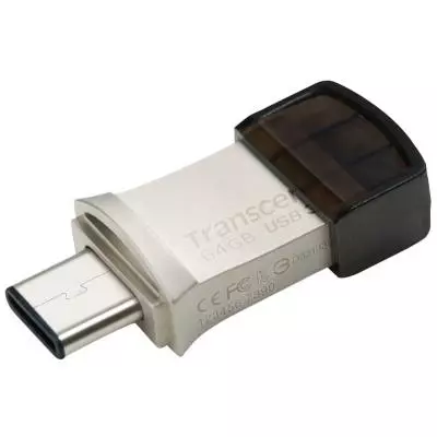 USB флеш накопитель Transcend 64GB JetFlash 890S USB 3.1 (TS64GJF890S) - 3