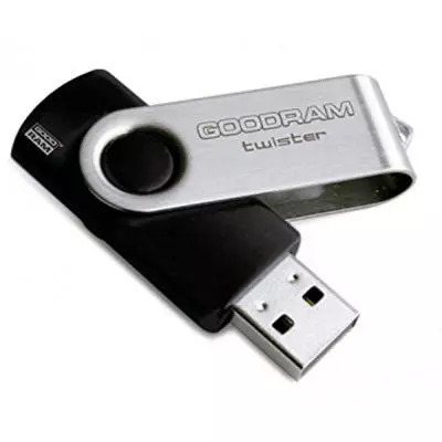USB флеш накопитель Goodram 8GB Twister Black USB 2.0 (UTS2-0080K0R11) - 1 USB флеш накопитель Goodram 8GB Twister Black USB 2.0 (UTS2-0080K0R11) - 1