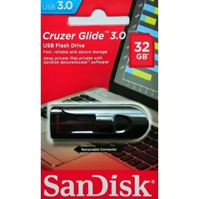 USB флеш накопитель SanDisk 32GB Glide USB 3.0 (SDCZ600-032G-G35) - 5 USB флеш накопитель SanDisk 32GB Glide USB 3.0 (SDCZ600-032G-G35) - 5
