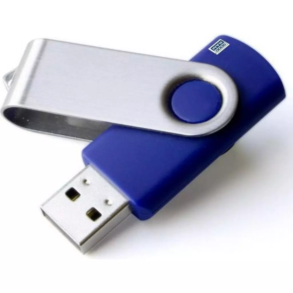 USB флеш накопитель Goodram 16GB Twister Blue USB 2.0 (UTS2-0160B0R11) - 1 USB флеш накопитель Goodram 16GB Twister Blue USB 2.0 (UTS2-0160B0R11) - 1