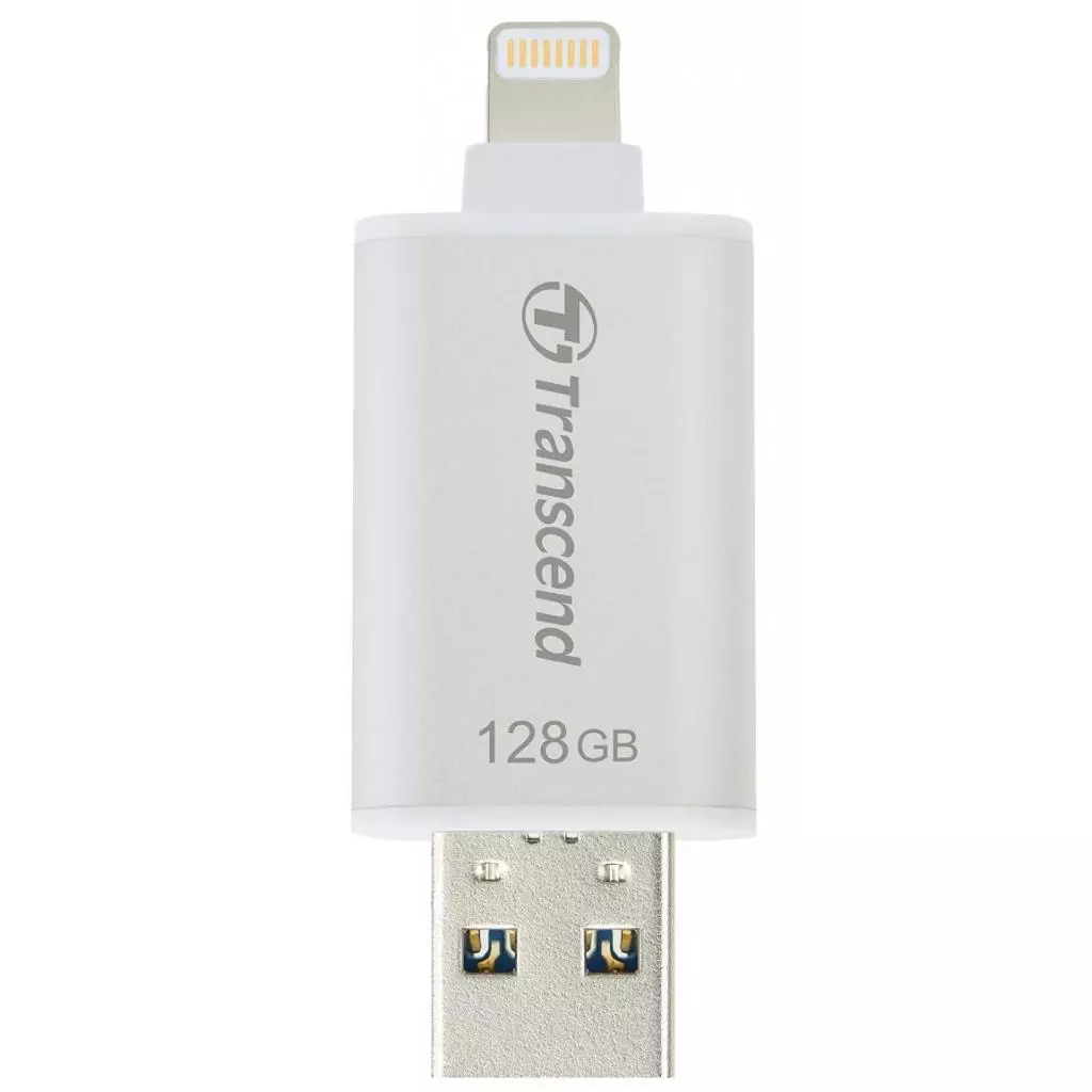 USB флеш накопитель Transcend 128GB JetDrive Go 300 Silver USB 3.1 (TS128GJDG300S) - 3 USB флеш накопитель Transcend 128GB JetDrive Go 300 Silver USB 3.1 (TS128GJDG300S) - 3