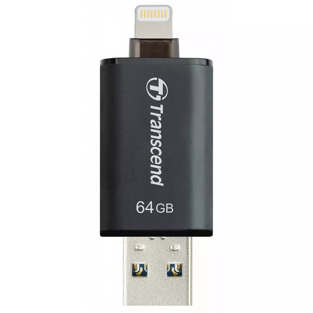 USB флеш накопитель Transcend 64GB JetDrive Go 300 Black USB 3.1 (TS64GJDG300K) - 3 USB флеш накопитель Transcend 64GB JetDrive Go 300 Black USB 3.1 (TS64GJDG300K) - 3