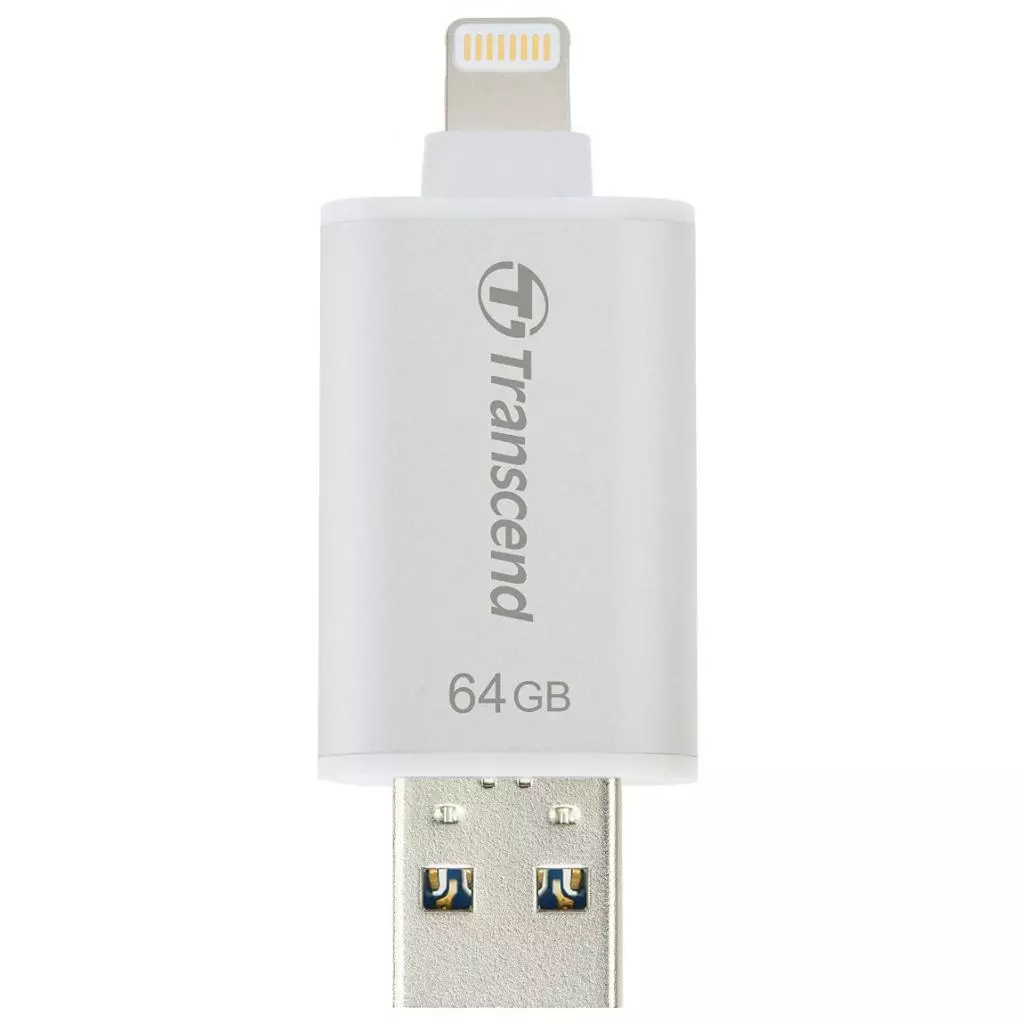 USB флеш накопитель Transcend 64GB JetDrive Go 300 Silver USB 3.1 (TS64GJDG300S) - 3 USB флеш накопитель Transcend 64GB JetDrive Go 300 Silver USB 3.1 (TS64GJDG300S) - 3