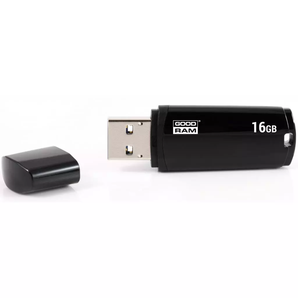 USB флеш накопитель Goodram 16GB UMM3 Mimic Black USB 3.0 (UMM3-0160K0R11) - 1 USB флеш накопитель Goodram 16GB UMM3 Mimic Black USB 3.0 (UMM3-0160K0R11) - 1