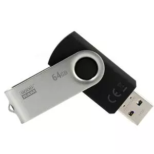 USB флеш накопитель Goodram 64GB Twister Black USB 2.0 (UTS2-0640K0R11)
