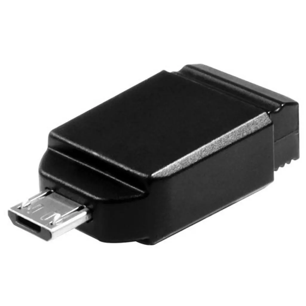 USB флеш накопитель Verbatim 16GB OTG Black USB 2.0 (49821) - 3 USB флеш накопитель Verbatim 16GB OTG Black USB 2.0 (49821) - 3