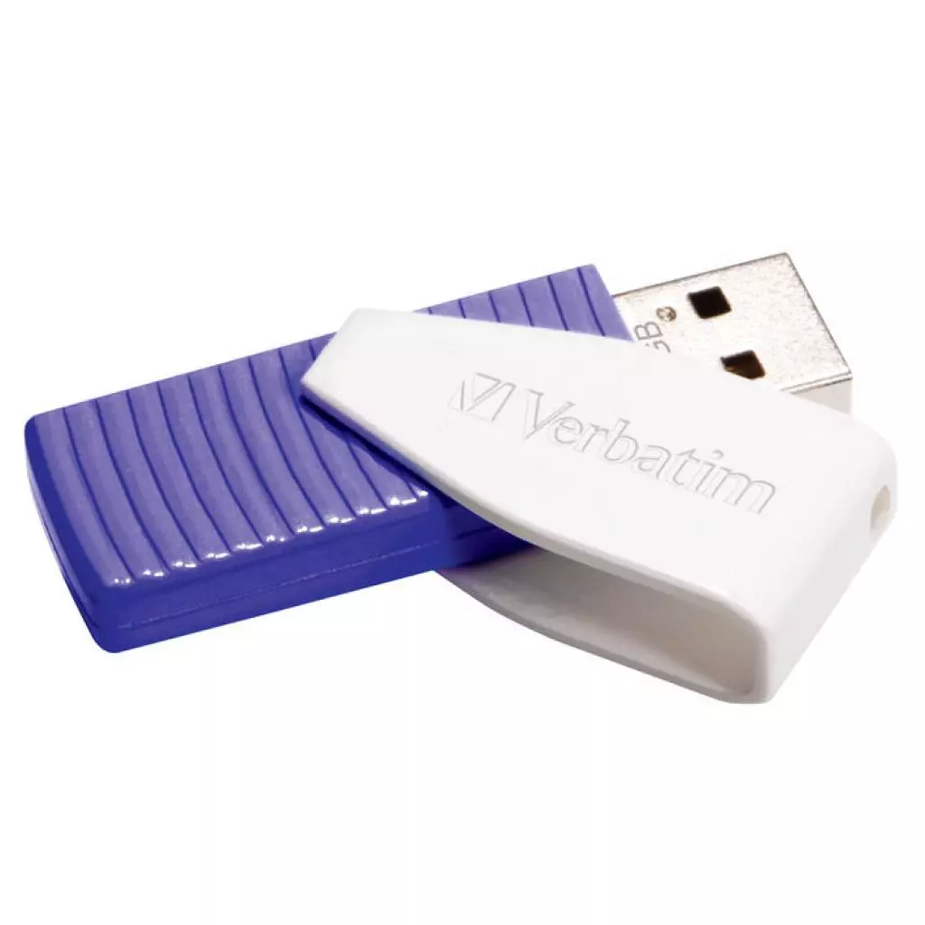 USB флеш накопитель Verbatim 64GB STORE'N'GO SWIVE VIOLET USB 2.0 (49816) - 3 USB флеш накопитель Verbatim 64GB STORE'N'GO SWIVE VIOLET USB 2.0 (49816) - 3