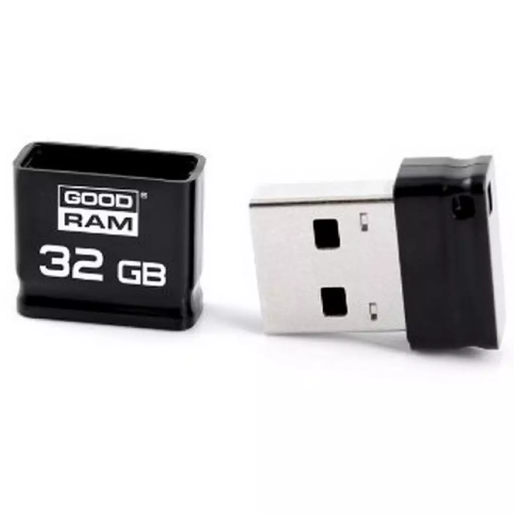 USB флеш накопитель Goodram 32GB Piccolo Black USB 2.0 (UPI2-0320K0R11) - 1 USB флеш накопитель Goodram 32GB Piccolo Black USB 2.0 (UPI2-0320K0R11) - 1