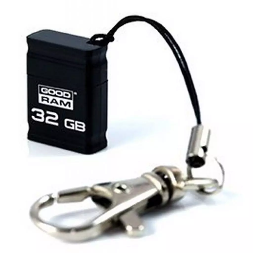 USB флеш накопитель Goodram 32GB Piccolo Black USB 2.0 (UPI2-0320K0R11) - 2 USB флеш накопитель Goodram 32GB Piccolo Black USB 2.0 (UPI2-0320K0R11) - 2