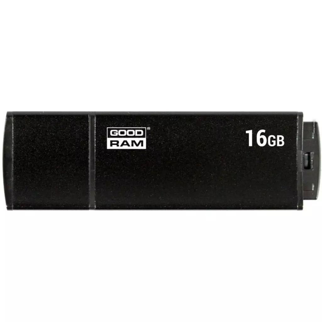 USB флеш накопитель Goodram 16GB Edge Black USB 3.0 (UEG3-0160K0R11)