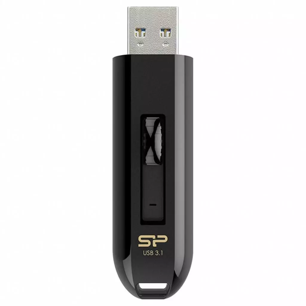 USB флеш накопитель Silicon Power 64GB Blaze B21 Black USB 3.1 (SP064GBUF3B21V1K) - 2