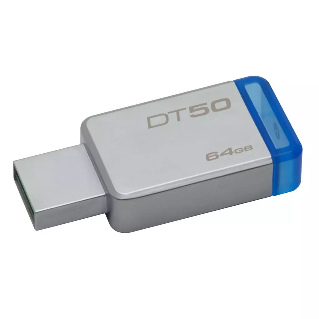 USB флеш накопитель Kingston 64GB DT50 USB 3.1 (DT50/64GB) - 1
