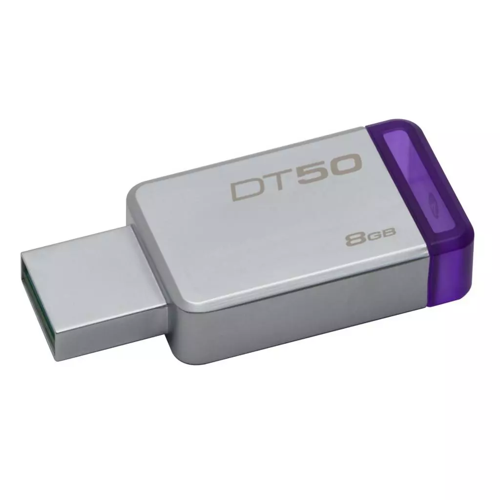 USB флеш накопитель Kingston 8GB DT50 USB 3.1 (DT50/8GB) - 1 USB флеш накопитель Kingston 8GB DT50 USB 3.1 (DT50/8GB) - 1