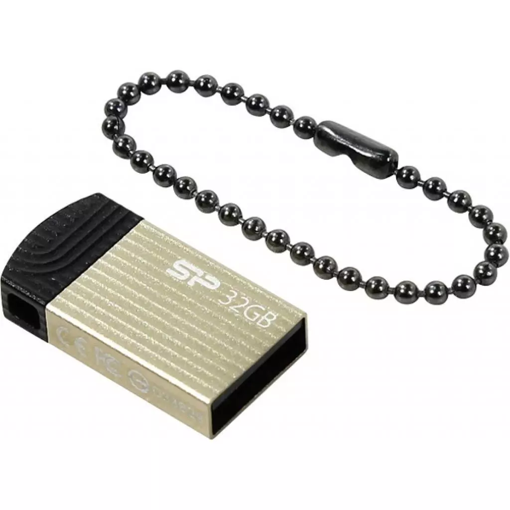 USB флеш накопитель Silicon Power 32GB Touch T20 Champagne USB 2.0 (SP032GBUF2T20V1C) - 1 USB флеш накопитель Silicon Power 32GB Touch T20 Champagne USB 2.0 (SP032GBUF2T20V1C) - 1
