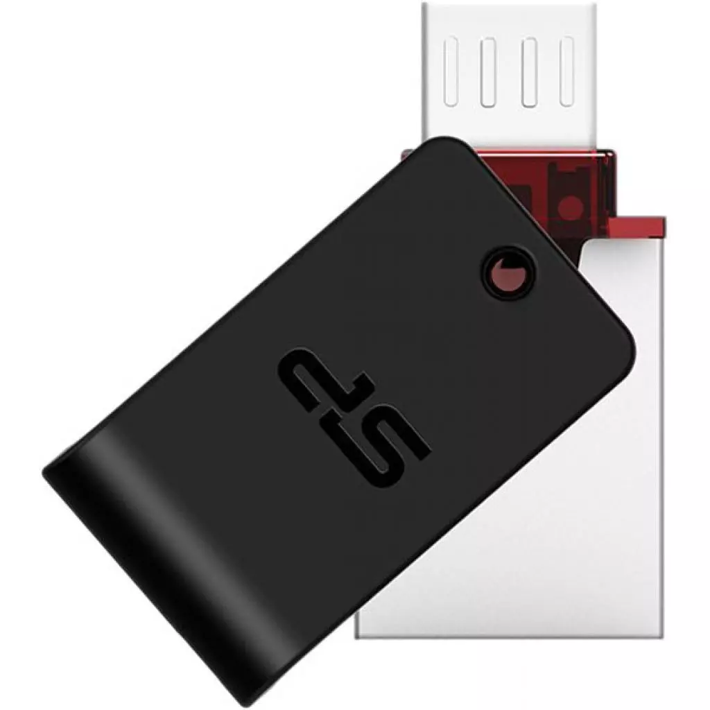 USB флеш накопитель Silicon Power 64GB Mobile X31 USB 3.0 OTG (SP064GBUF3X31V1K) - 3