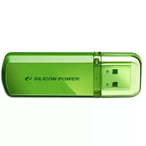 USB флеш накопитель Silicon Power 64GB Helios 101 Green USB 2.0 (SP064GBUF2101V1N)