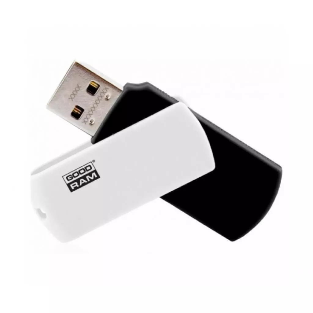 USB флеш накопитель Goodram 64GB UCO2 Colour Black&White USB 2.0 (UCO2-0640KWR11) - 1 USB флеш накопитель Goodram 64GB UCO2 Colour Black&White USB 2.0 (UCO2-0640KWR11) - 1