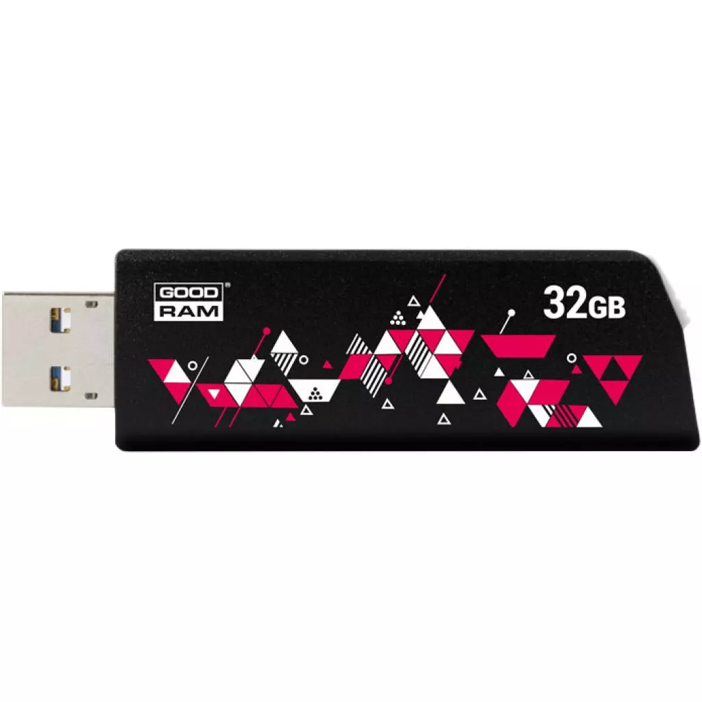 USB флеш накопитель Goodram 32GB UCL3 Click Black USB 3.0 (UCL3-0320K0R11) - 1 USB флеш накопитель Goodram 32GB UCL3 Click Black USB 3.0 (UCL3-0320K0R11) - 1