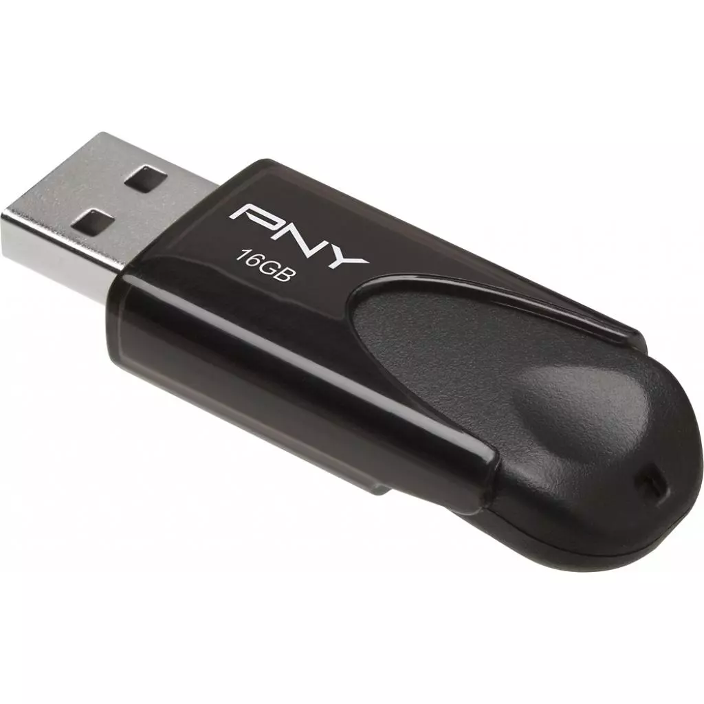 USB флеш накопитель PNY flash 16GB Attache4 Black USB 2.0 (FD16GATT4-EF) - 2 USB флеш накопитель PNY flash 16GB Attache4 Black USB 2.0 (FD16GATT4-EF) - 2