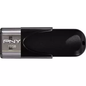 USB флеш накопитель PNY flash 16GB Attache4 Black USB 2.0 (FD16GATT4-EF)