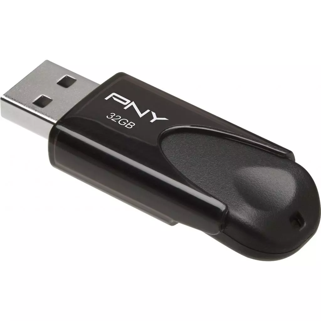 USB флеш накопитель PNY flash 32GB Attache4 Black USB 2.0 (FD32GATT4-EF) - 2 USB флеш накопитель PNY flash 32GB Attache4 Black USB 2.0 (FD32GATT4-EF) - 2