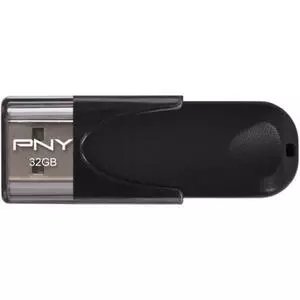 USB флеш накопитель PNY flash 32GB Attache4 Black USB 2.0 (FD32GATT4-EF)