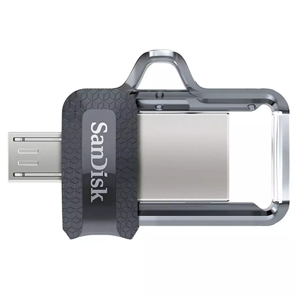 USB флеш накопитель SanDisk 64GB Ultra Dual Black USB 3.0 OTG (SDDD3-064G-G46) - 1 USB флеш накопитель SanDisk 64GB Ultra Dual Black USB 3.0 OTG (SDDD3-064G-G46) - 1