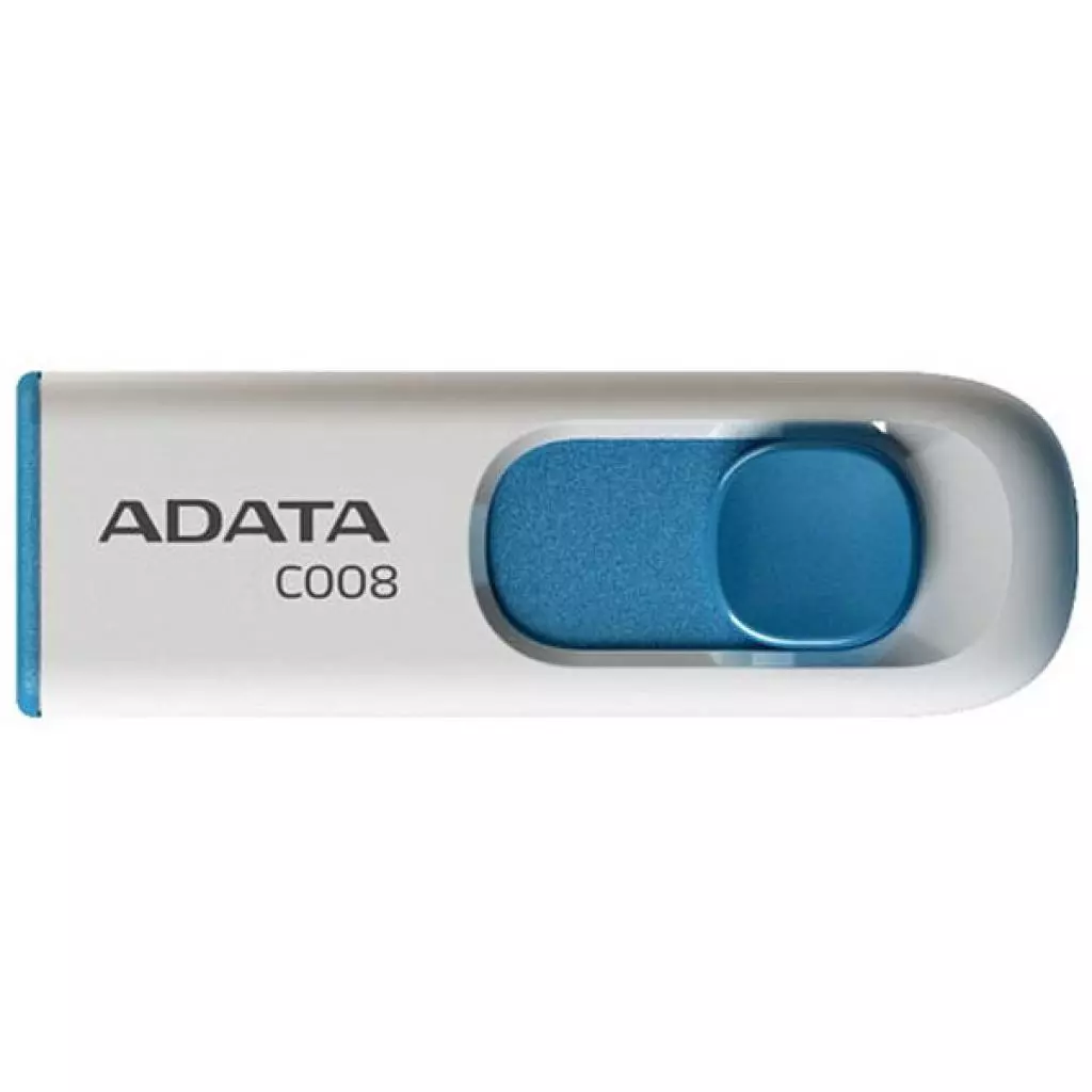 USB флеш накопитель ADATA 32GB C008 White USB 2.0 (AC008-32G-RWE)