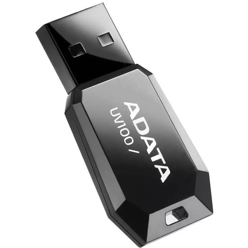 USB флеш накопитель ADATA 16GB DashDrive UV100 Black USB 2.0 (AUV100-16G-RBK) - 2