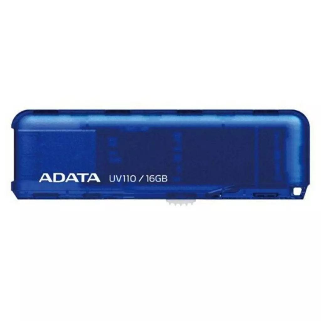 USB флеш накопитель ADATA 16GB UV110 Blue USB 2.0 (AUV110-16G-RBL)