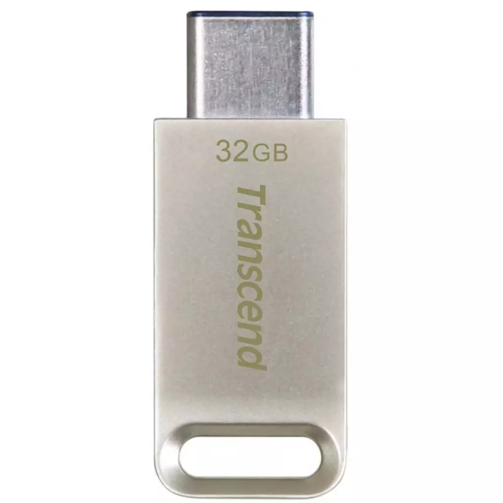 USB флеш накопитель Transcend 32GB JetFlash 850 Silver USB 3.1 (TS32GJF850S) - 4 USB флеш накопитель Transcend 32GB JetFlash 850 Silver USB 3.1 (TS32GJF850S) - 4