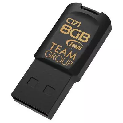 USB флеш накопитель Team 8GB C171 Black USB 2.0 (TC1718GB01) - 1 USB флеш накопитель Team 8GB C171 Black USB 2.0 (TC1718GB01) - 1