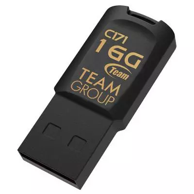 USB флеш накопитель Team 16GB C171 Black USB 2.0 (TC17116GB01) - 1 USB флеш накопитель Team 16GB C171 Black USB 2.0 (TC17116GB01) - 1