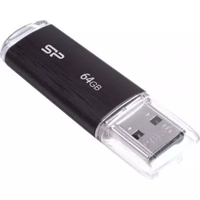 USB флеш накопитель Silicon Power 64GB Ultima U02 Black USB 2.0 (SP064GBUF2U02V1K) - 2 USB флеш накопитель Silicon Power 64GB Ultima U02 Black USB 2.0 (SP064GBUF2U02V1K) - 2
