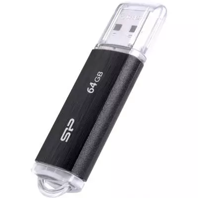 USB флеш накопитель Silicon Power 64GB Ultima U02 Black USB 2.0 (SP064GBUF2U02V1K) - 3 USB флеш накопитель Silicon Power 64GB Ultima U02 Black USB 2.0 (SP064GBUF2U02V1K) - 3