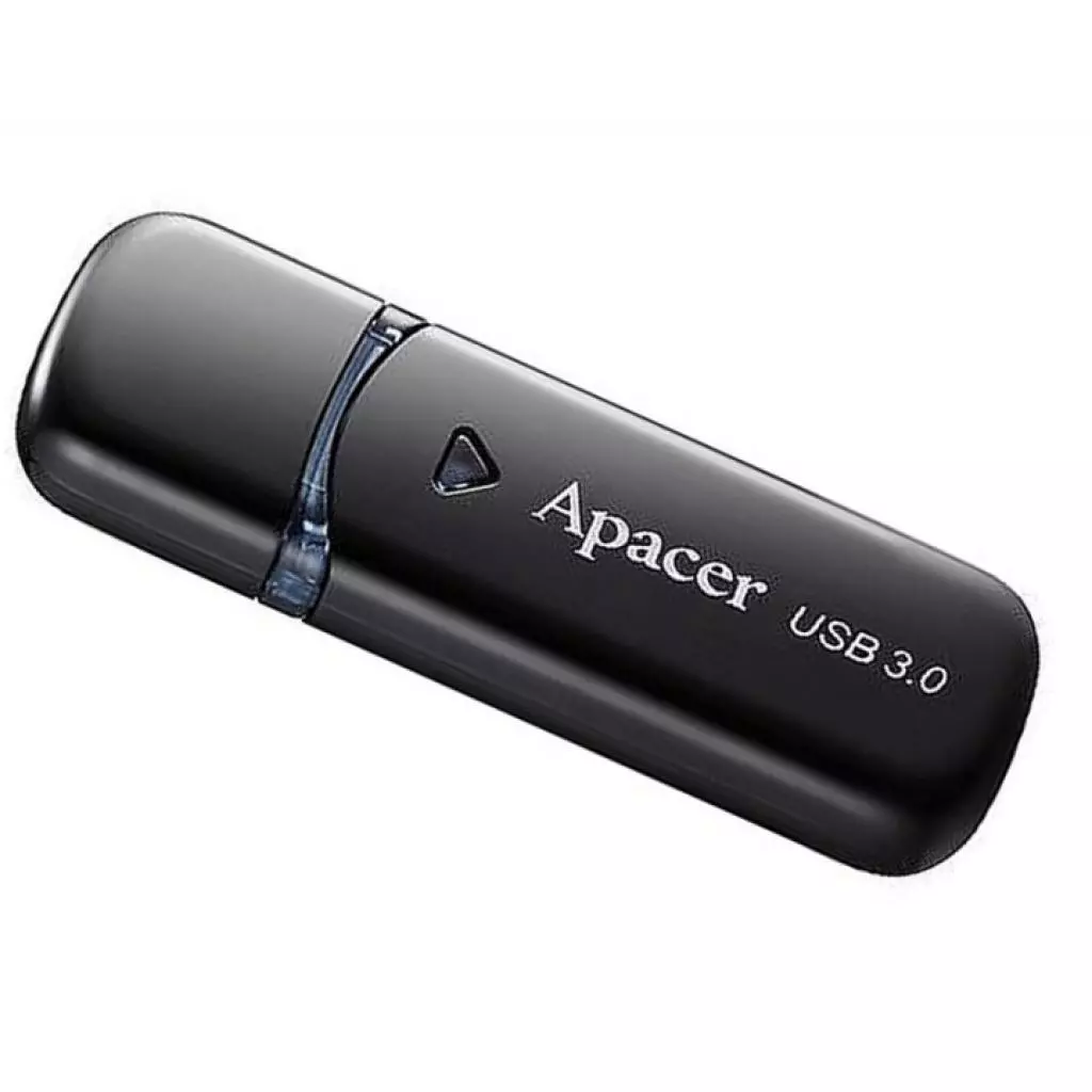 USB флеш накопитель Apacer 64GB AH355 Black USB 3.0 (AP64GAH355B-1) - 1 USB флеш накопитель Apacer 64GB AH355 Black USB 3.0 (AP64GAH355B-1) - 1