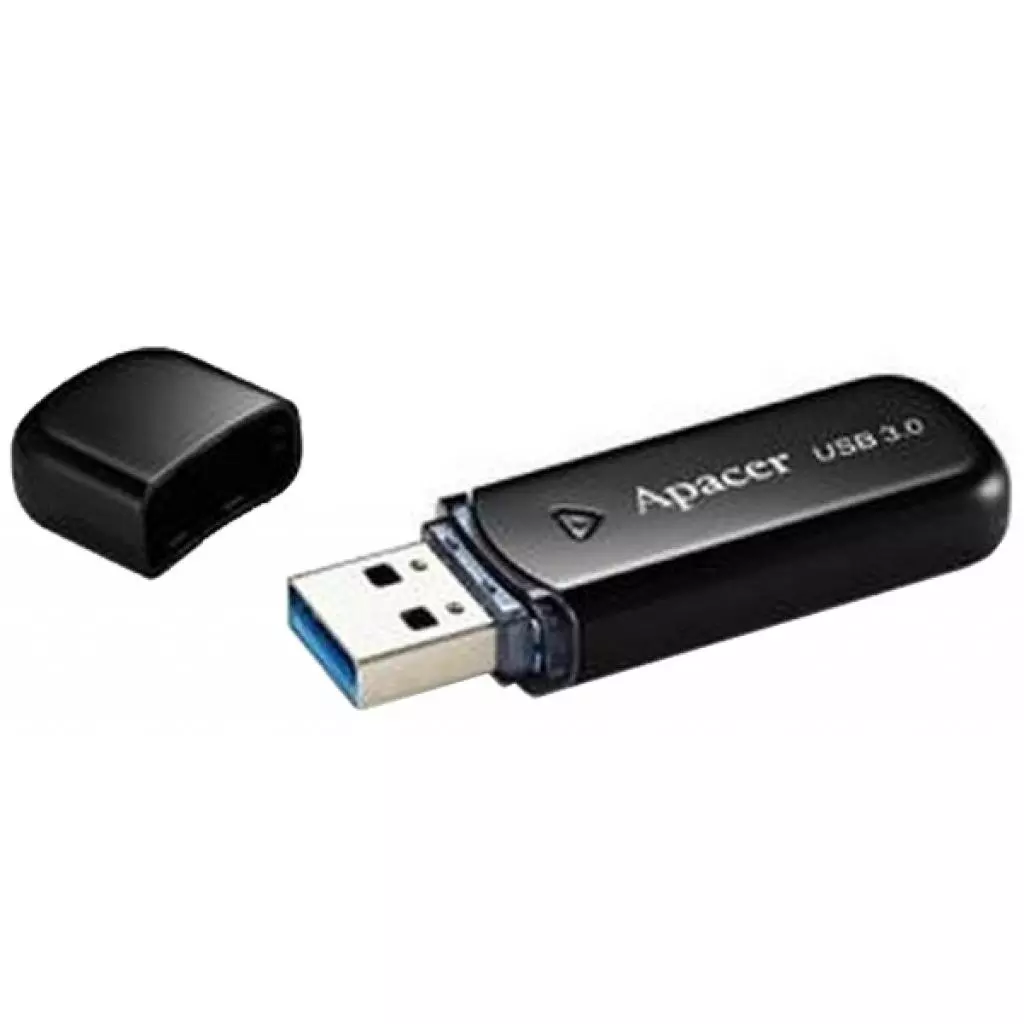 USB флеш накопитель Apacer 64GB AH355 Black USB 3.0 (AP64GAH355B-1) - 2 USB флеш накопитель Apacer 64GB AH355 Black USB 3.0 (AP64GAH355B-1) - 2